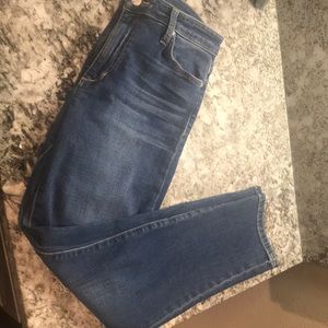 Joe’s The Kass high rise slim straight ankle jean